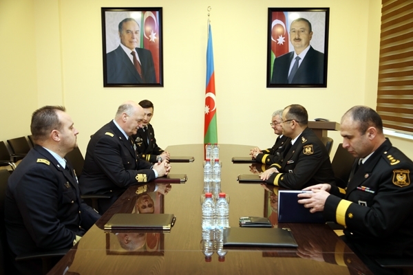 NATO reps visit Azerbaijani naval base